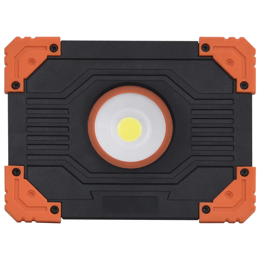 Faretto a LED Portatile 10W Bianco Freddo - Luce da Lavoro 500 Lumen