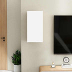 Mobile Porta TV Bianco 30,5x30x60 cm in Legno Multistrato