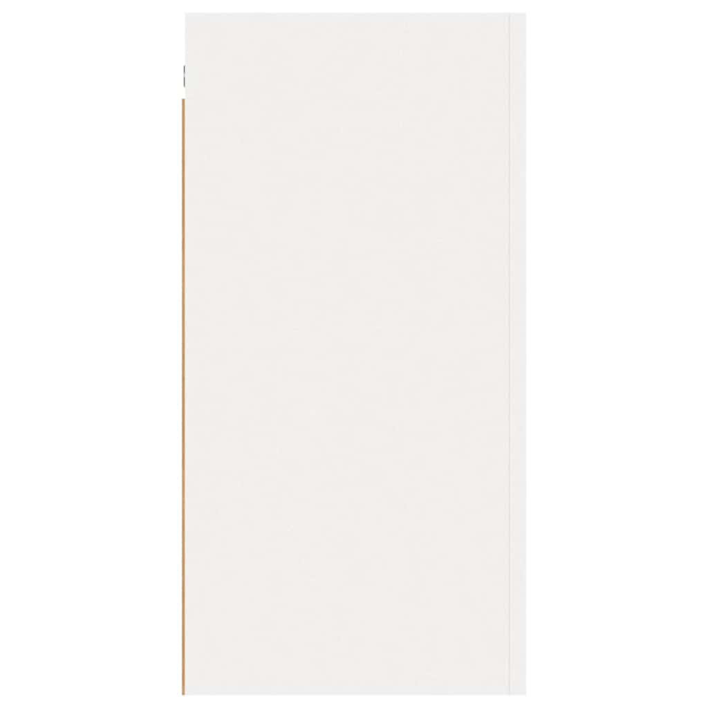 Mobili TV Bianchi 2 pz 30,5x30x60 cm in Legno Multistrato