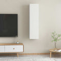 Mobili TV Bianchi 2 pz 30,5x30x60 cm in Legno Multistrato