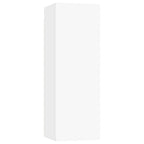 Mobile Porta TV Bianco 30,5x30x90 cm in Legno Multistrato