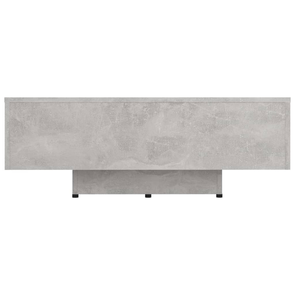 Tavolino Salotto Grigio Cemento 85x55x31 cm Legno Multistrato