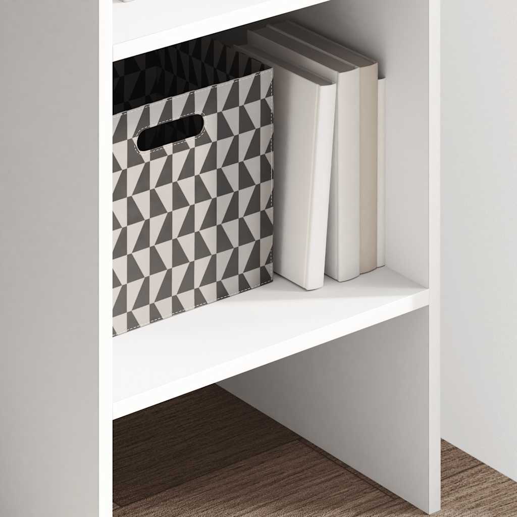 Libreria Bianca 40x35x180 cm in Legno Multistrato