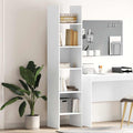 Libreria Bianca 40x35x180 cm in Legno Multistrato