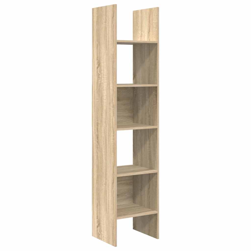 Libreria Rovere Sonoma 40x35x180 cm in Legno Multistrato