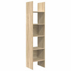 Libreria Rovere Sonoma 40x35x180 cm in Legno Multistrato