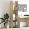 Libreria Rovere Sonoma 40x35x180 cm in Legno Multistrato