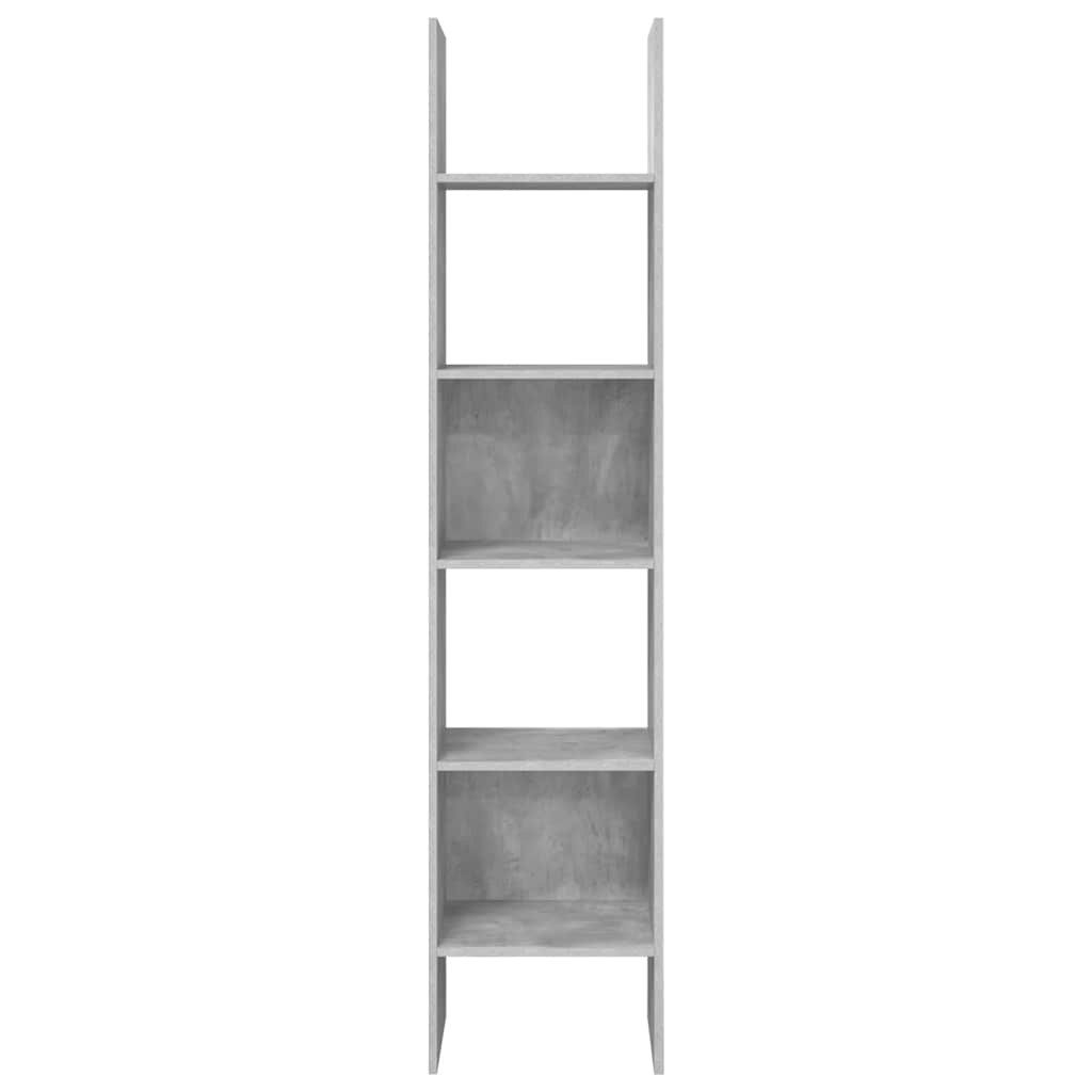 Libreria Grigio Cemento 40x35x180 cm in Legno Multistrato