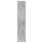 Libreria Grigio Cemento 40x35x180 cm in Legno Multistrato