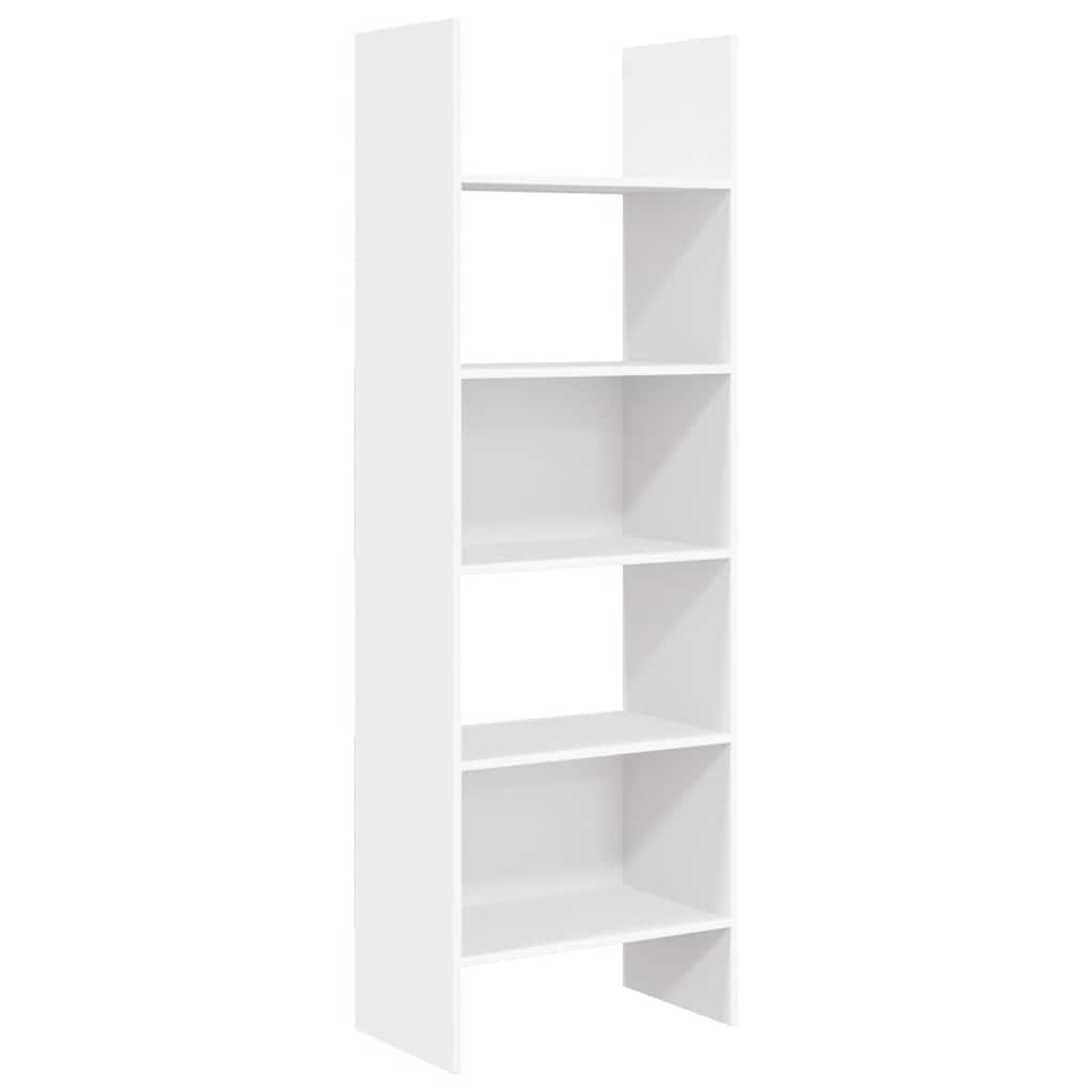 Libreria Bianca 60x35x180 cm in Legno Multistrato