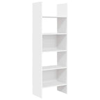 Libreria Bianca 60x35x180 cm in Legno Multistrato