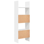 Libreria Bianca 60x35x180 cm in Legno Multistrato