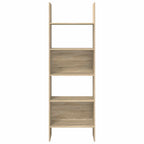Libreria Rovere Sonoma 60x35x180 cm in Legno Multistrato