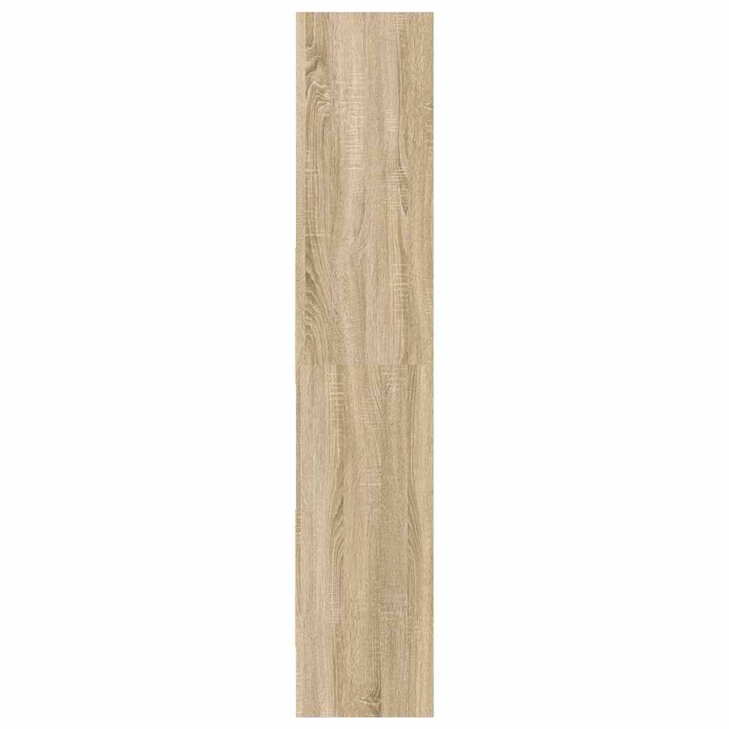 Libreria Rovere Sonoma 60x35x180 cm in Legno Multistrato