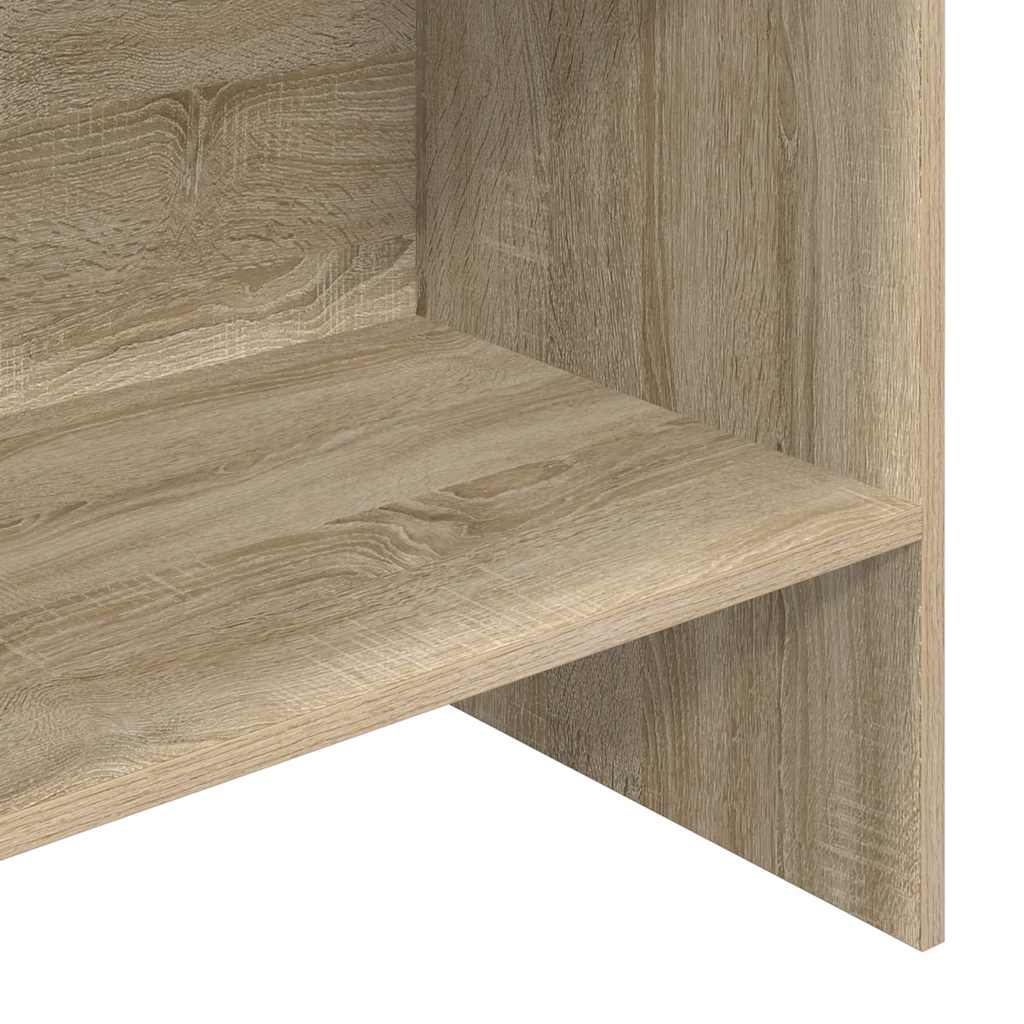 Libreria Rovere Sonoma 60x35x180 cm in Legno Multistrato