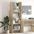 Libreria Rovere Sonoma 60x35x180 cm in Legno Multistrato