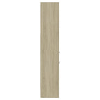 Libreria Rovere Sonoma 40x35x180 cm in Legno Multistrato