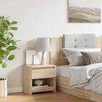 Comodino Rovere Sonoma 40x30x39 cm in Legno Multistrato