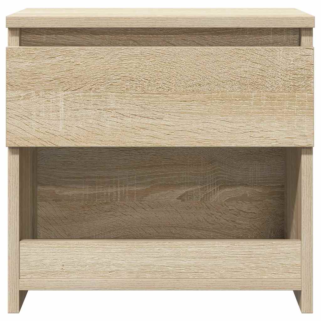 Comodino Rovere Sonoma 40x30x39 cm in Legno Multistrato