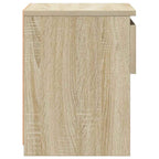 Comodino Rovere Sonoma 40x30x39 cm in Legno Multistrato