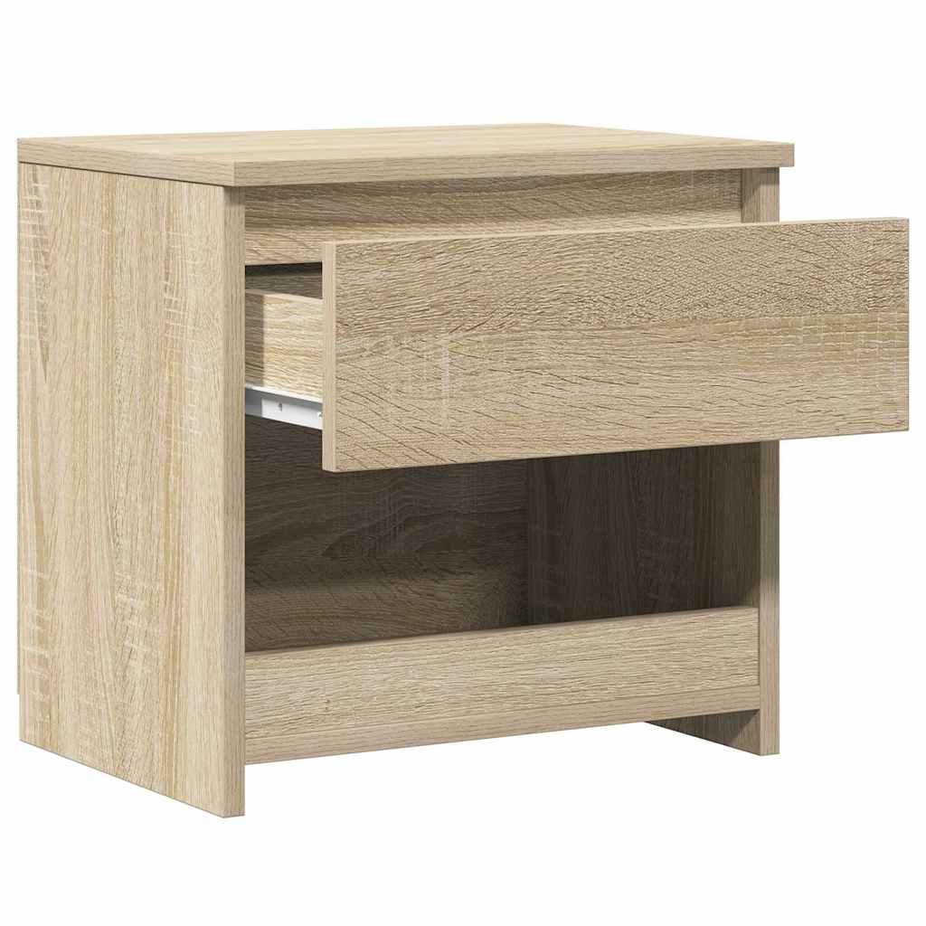 Comodino Rovere Sonoma 40x30x39 cm in Legno Multistrato