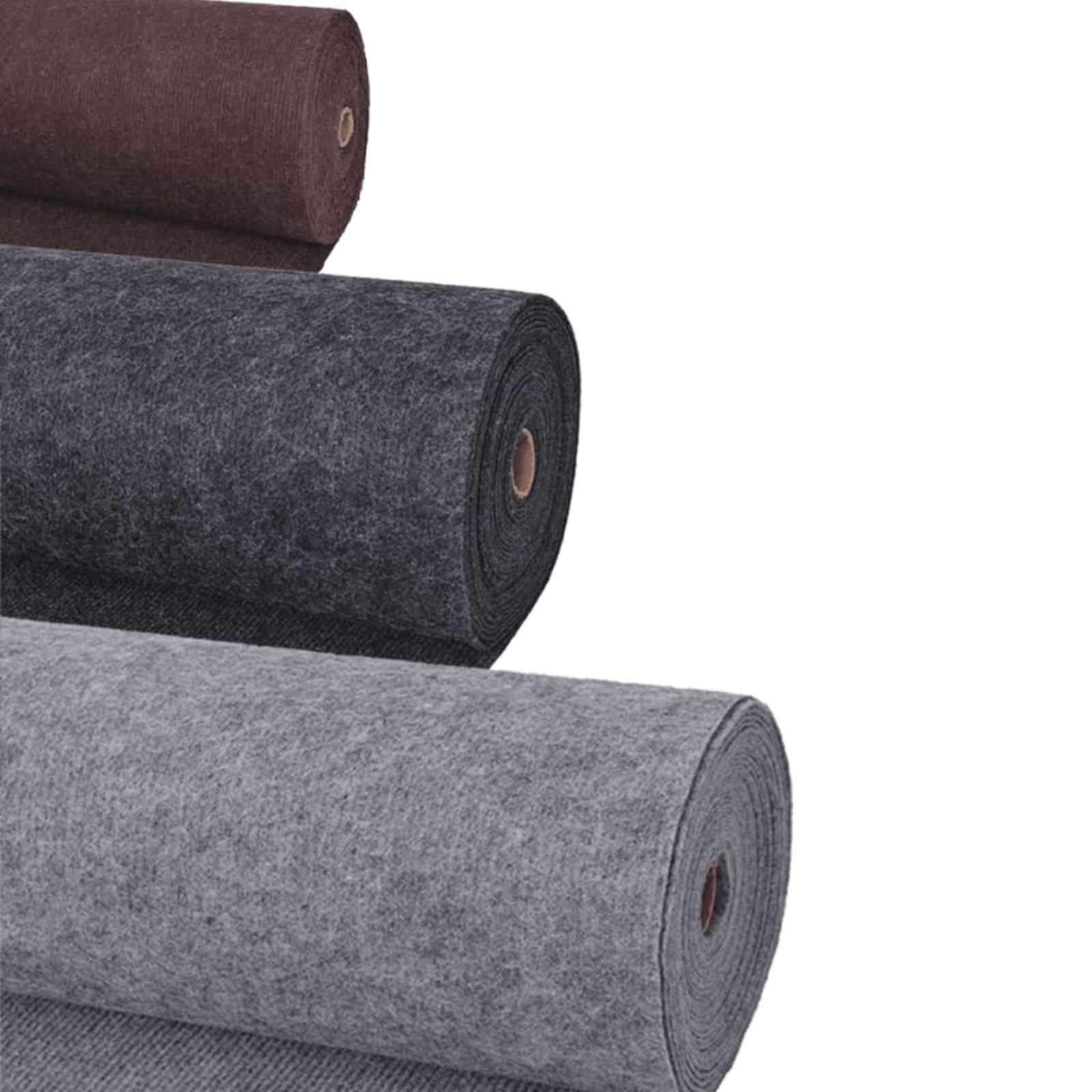 Tappeto Grigio 1,2 x 15 m Poliestere
