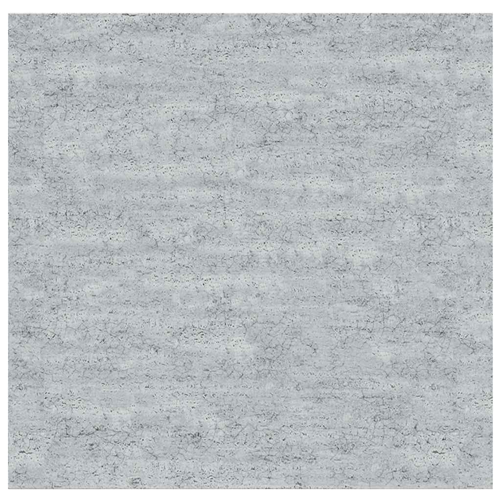 Scaffali a Parete 2 pz Grigio Cemento 23x23,5x3,8 cm in MDF