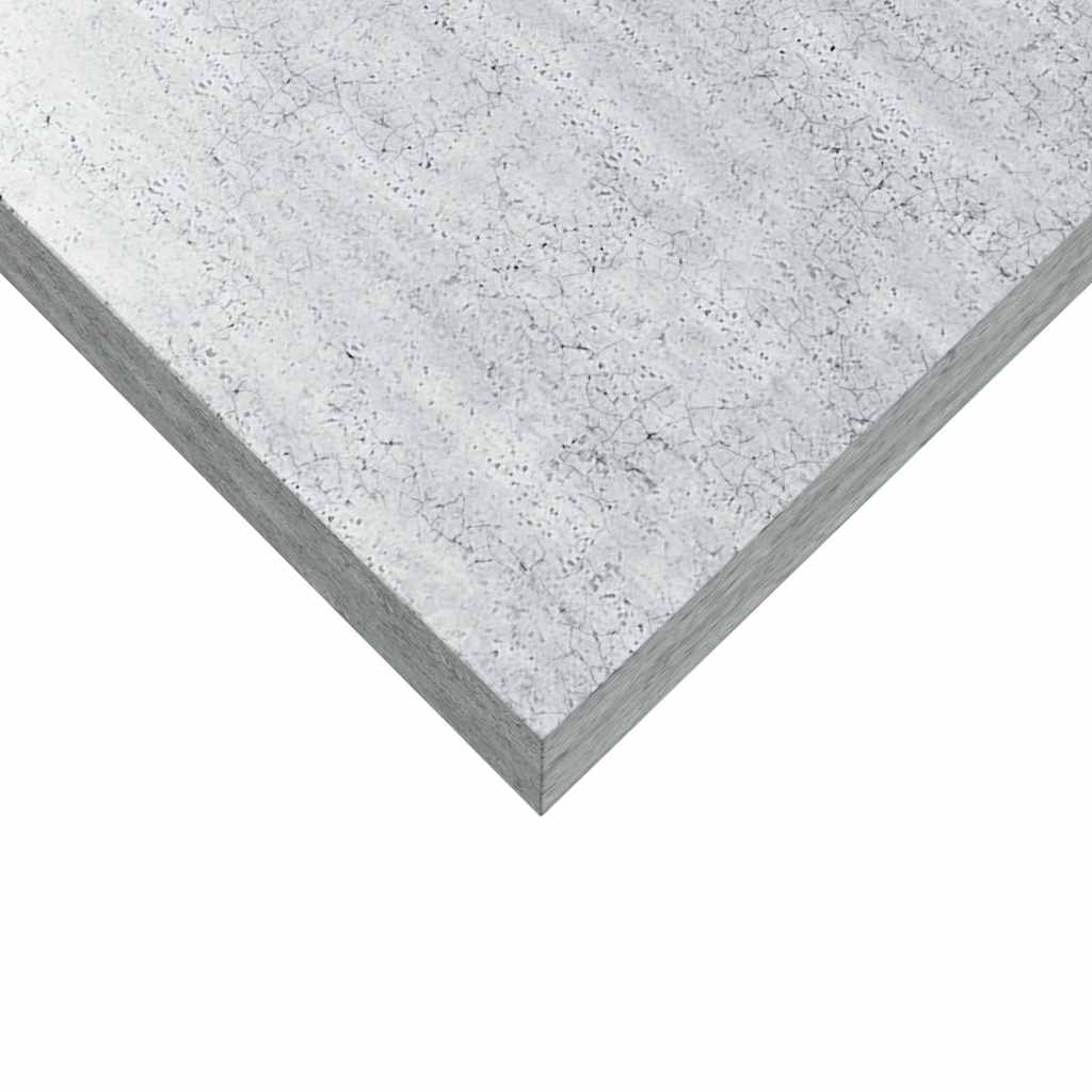 Scaffale a Parete Grigio Cemento 40x23x3,8 cm in MDF