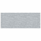 Scaffali a Parete 2 pz Grigio Cemento 60x23,5x3,8 cm in MDF