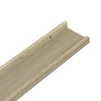 Mensole da parete 2 pz in rovere Sonoma 80x9x3 cm