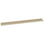 Mensole da Parete 2 pz Rovere Sonoma 100x9x3 cm