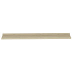 Mensole da Parete 4 pz Rovere Sonoma 100x9x3 cm