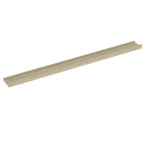 Mensole da Parete 4 pz Rovere Sonoma 100x9x3 cm