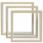 Mensole a Cubo da Parete 3 pz Bianco Rovere Sonoma