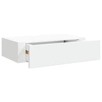 Scaffale con Cassetti da Parete Bianco 40x23,5x10 cm in MDF