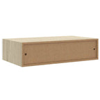 Scaffali con Cassetti 2 pz Rovere e Bianco 40x23,5x10 cm in MDF