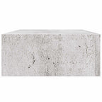 Scaffale con Cassetti da Parete Grigio Cemento 40x23,5x10cm MDF