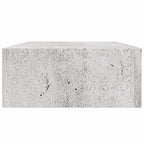 Scaffali con Cassetti 2 pz Grigio Cemento 40x23,5x10 cm in MDF