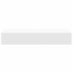 Scaffale con Cassetti da Parete Bianco 60x23,5x10 cm in MDF