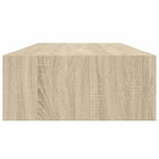 Scaffali con Cassetti da Parete 2 pz Rovere 60x23,5x10 cm MDF