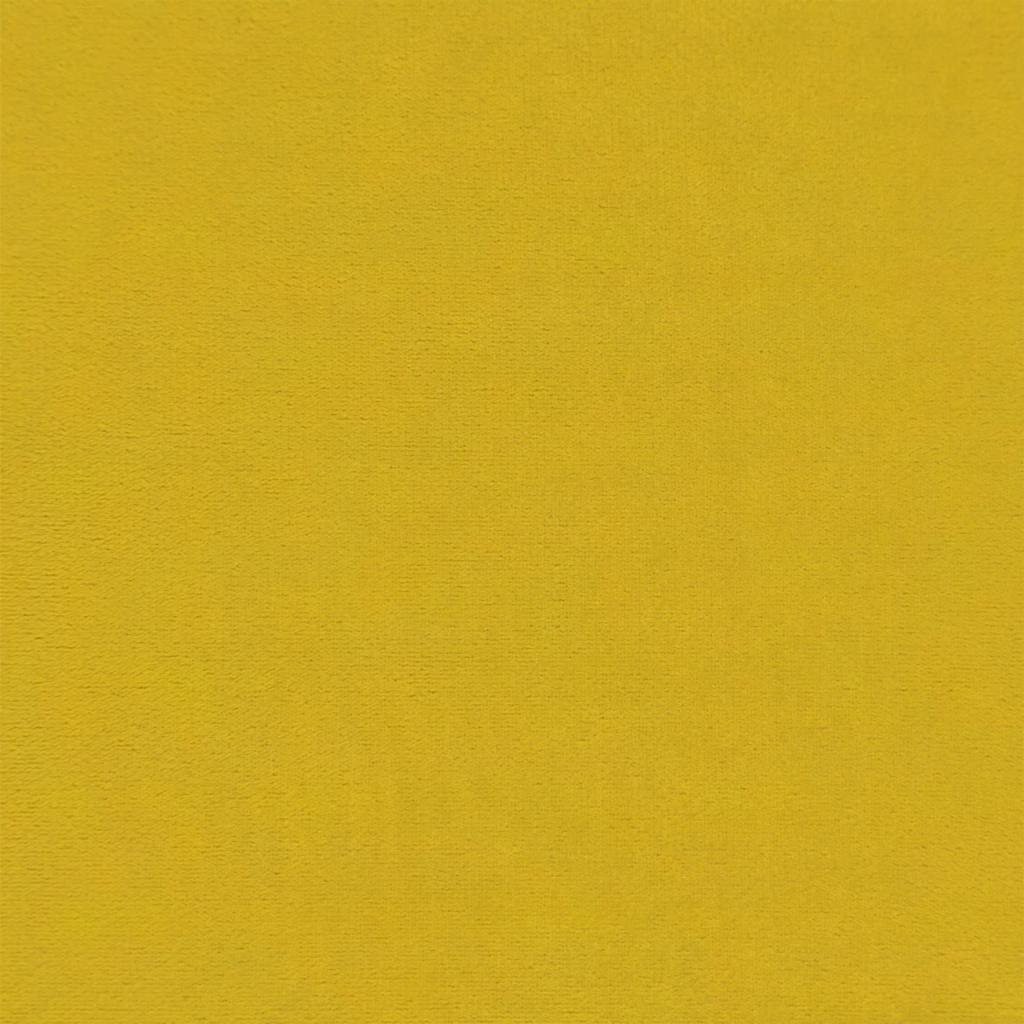 Poltrona Relax Giallo Senape in Velluto
