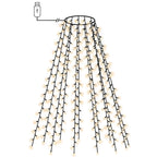 Rete di Luce per Albero di Natale 180 LED Bianco Freddo 180 cm