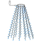 Rete di Luce per Albero di Natale 210 LED Blu 210 cm