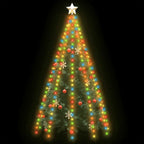 Rete di Luce per Albero di Natale 250 LED Multicolore 250 cm
