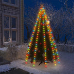 Rete di Luce per Albero di Natale 250 LED Multicolore 250 cm