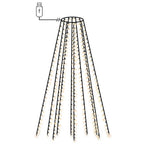 Rete di Luce per Albero di Natale 300 LED Bianco Freddo 300 cm