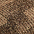 Moquette per pavimenti 20 pcs Marrone 50 x 50 cm PP