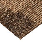Moquette per pavimenti 20 pcs Marrone 50 x 50 cm PP