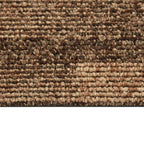 Moquette per pavimenti 20 pcs Marrone 50 x 50 cm PP
