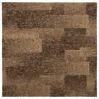 Moquette per pavimenti 20 pcs Marrone 50 x 50 cm PP